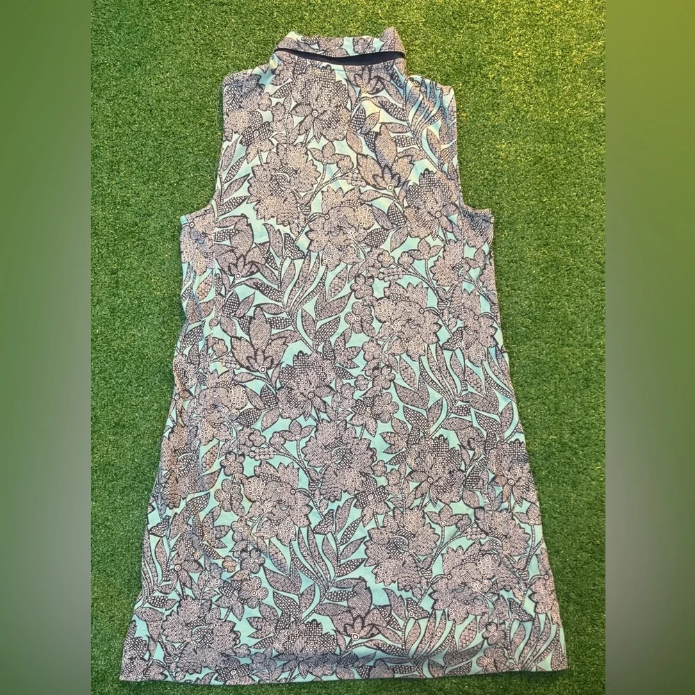 Lands End Floral Sleeveless Dress - Picture 5 of 5
